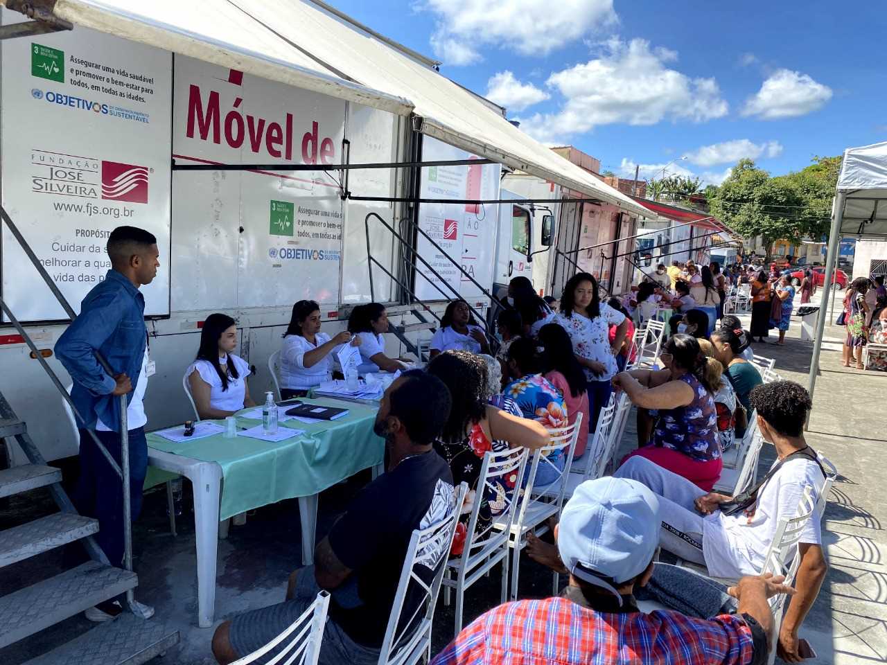 Camacã: Prefeitura e Fundação José Silveira leva mais saúde para São João do Panelinha e atende cerca de 1056 pessoas
